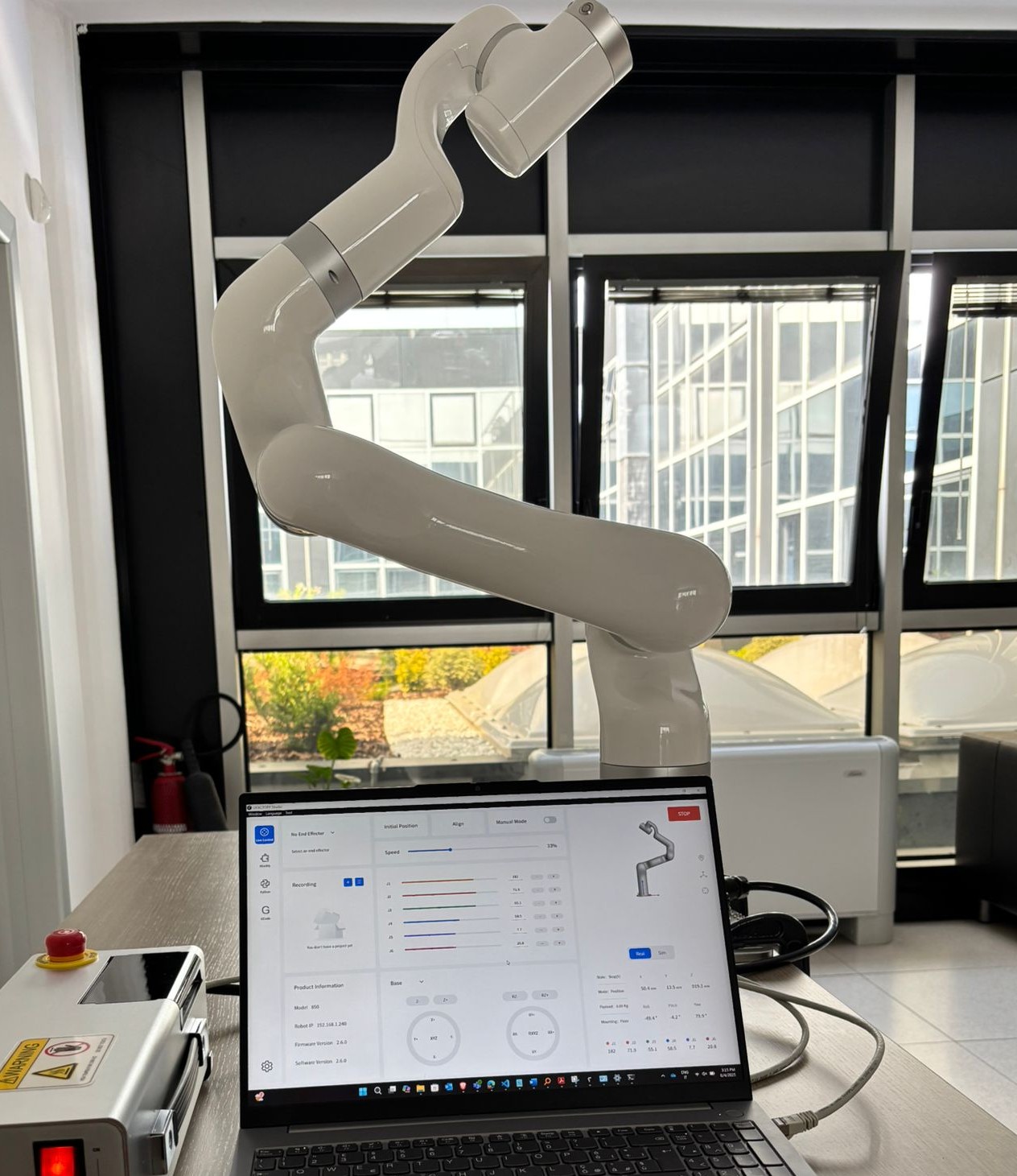 Robotic Arm and peripheral control
